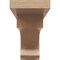 Ekena Millwork 5"W x 30"D x 10"H Thin Alma Rough Cedar Woodgrain TimberThane Corbel, Primed Tan CORUR05X30X10ALMRCPR - alternate 3